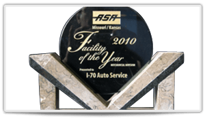Kansas City Auto Repair | ASA award for I-70 Auto Service